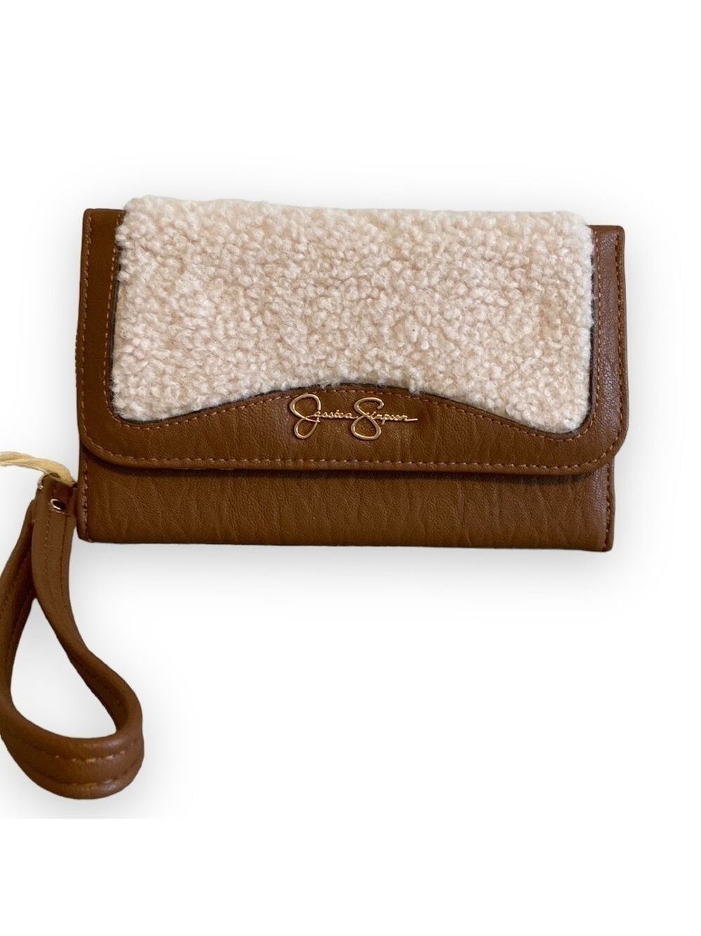 Jessica Simpson Vienna Trifold Wristlet New